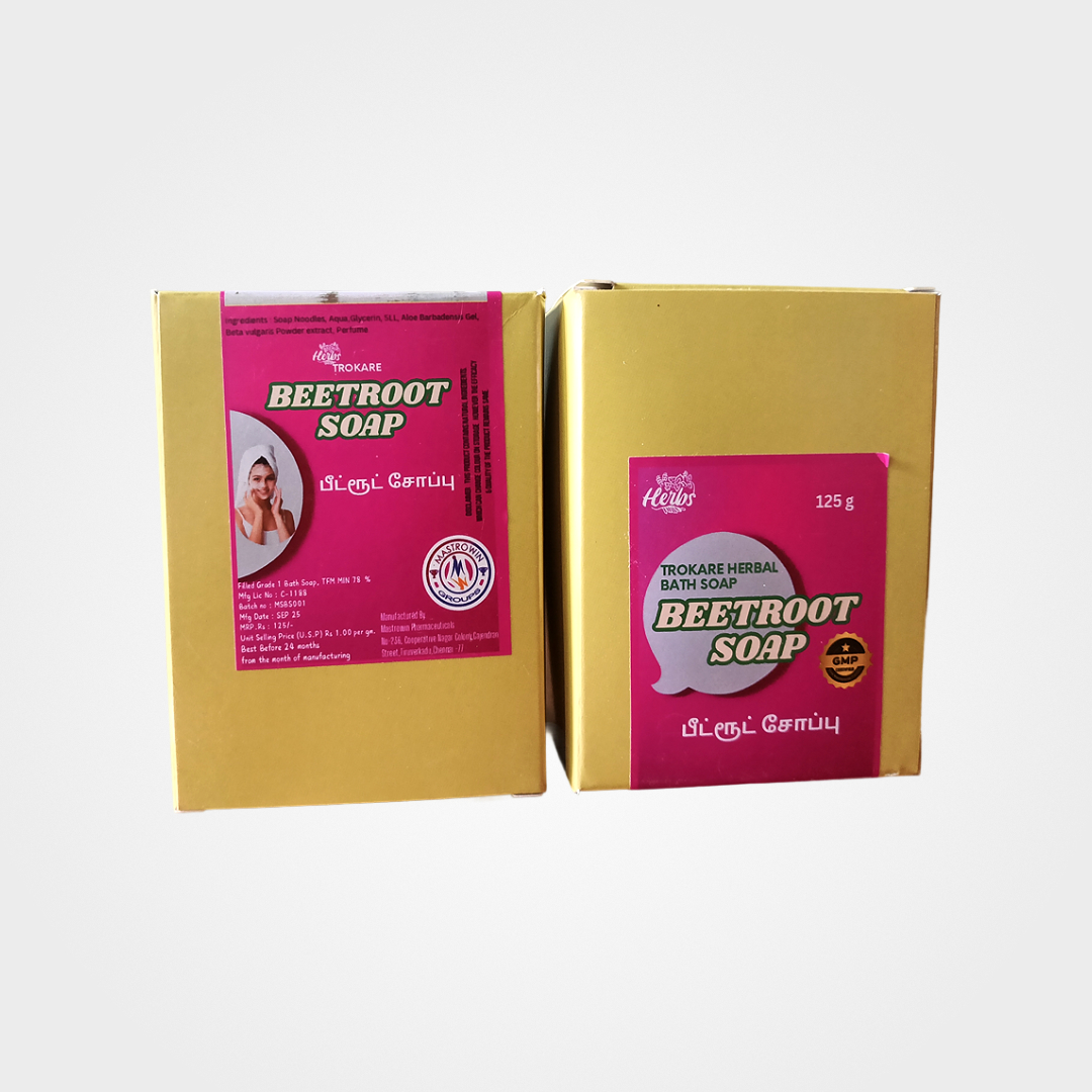 trokare beetroot soap